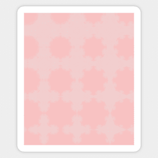 Pink on pink is a breath of fresh air, ever so sweet and gentle. Sticker